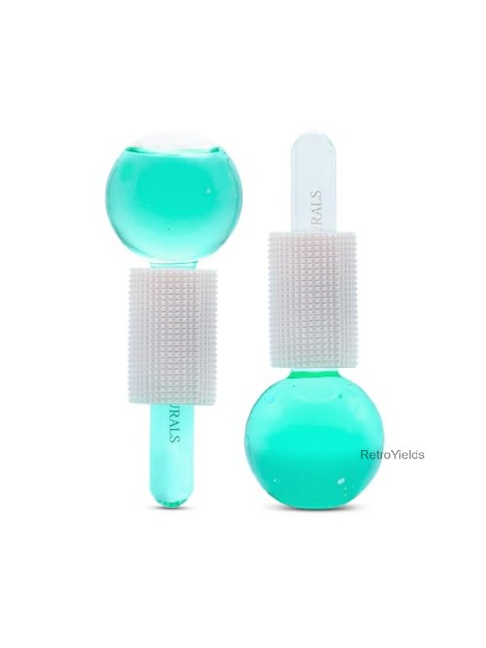 Borosilicate Glass Facial Ice Globes for Skin Care & Massage